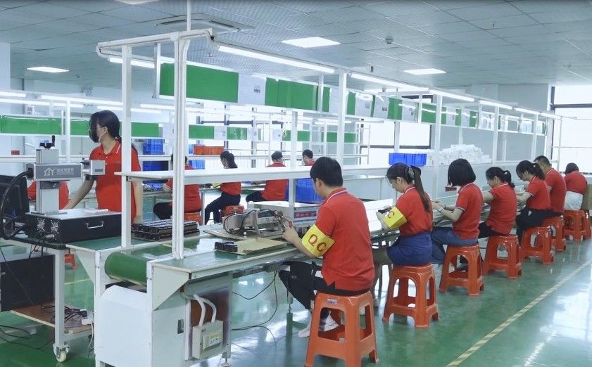 Shenzhen Keygma Electrical Manufacturing Co.,Ltd línea de producción del fabricante